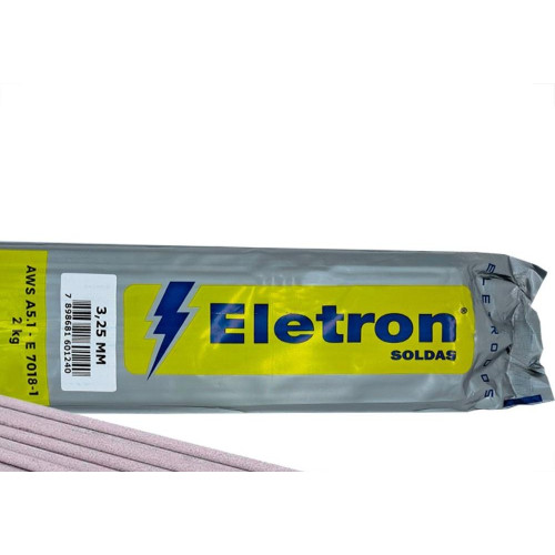 Eletrodo Eletron E-7018-1 - 3,25Mm - Caixa - Kit C/2 Kilos