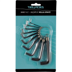 Chave Allen Jogo Excellent 1,5 A 10Mm Com 10 Pecas - 3Ln