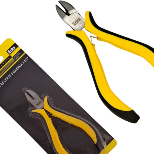 Alicate Mini Eda 4.1/2'' Corte Diagonal Profissional - 7Zf