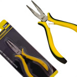 Alicate Mini Eda 4.1/2'' Bico Meia Cana Curvo Profissional - 7Zh