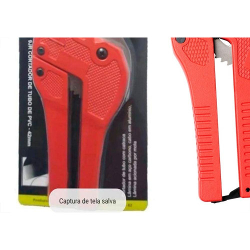 Alicate Para Cortar Tubo Pvc Eda 42Mm - 9Jr