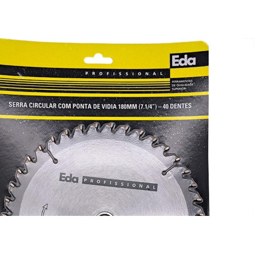 Serra Circular Widea Eda 7.1/4X40 Dentes X20Mm - 8Mx