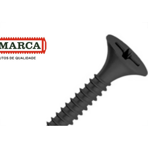 Parafuso Para Gesso Trombeta Drywall Philips Jomarca Auto Brocante 3,5X45Mm - Kit C/10 Centos