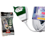 Extensao Naticon Pp 2 Polos + Terra 0,75Mm Branca - 3M