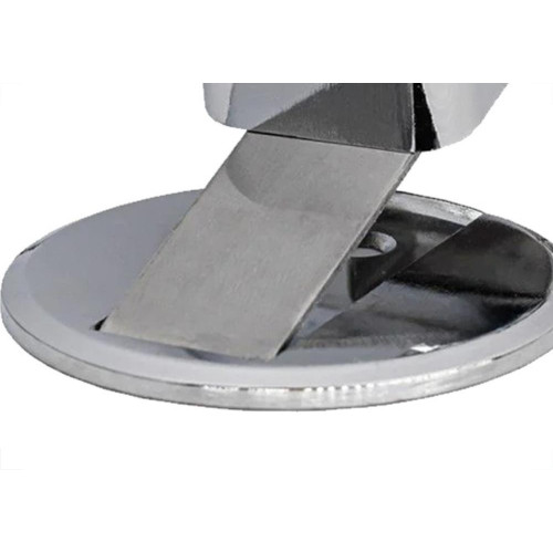 Fixador Porta Silvana Magnetico Zamac Niquelado 96283 Encartelado