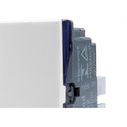 Modulo Pial Plus+ 1 Simples 10A. Branco - 611010Bc