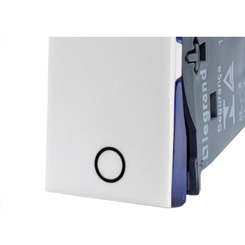 Modulo Pial Plus+ 1 Simples Bipolar 10A. Branco