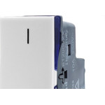 Modulo Pial Plus+ 1 Simples Bipolar 10A. Branco