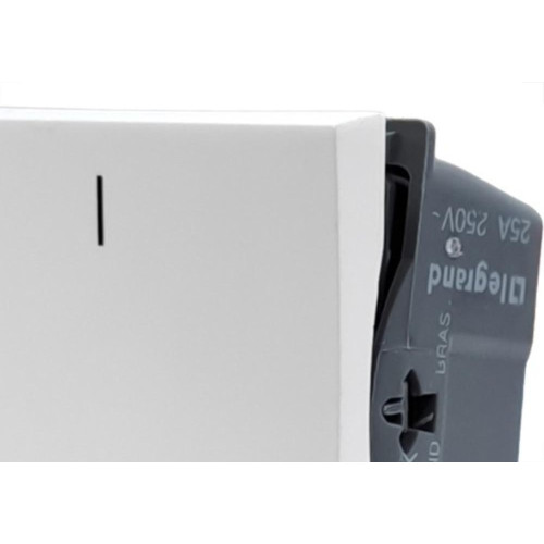 Modulo Pial Plus+ 1 Simples Bipolar 25A. Branco - 612016Bc
