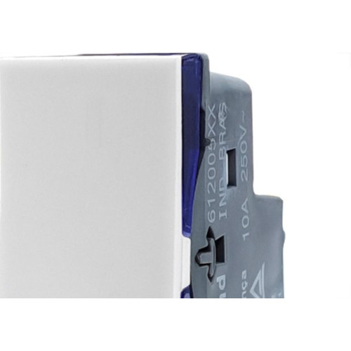Modulo Pial Plus+ 1 Simples Intermediario 10A. Branco 612007Bc