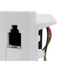 Modulo Pial Plus+ 1 Tomada Rj11 - 2 Fios Branco - 615011Bc