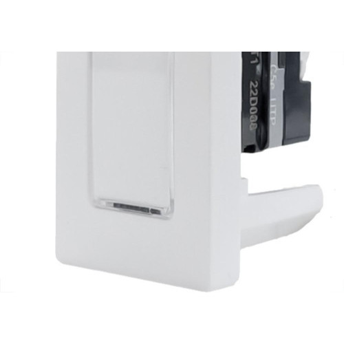 Modulo Pial Plus+ 1 Tomada Rj45 - Branca 615045Bc
