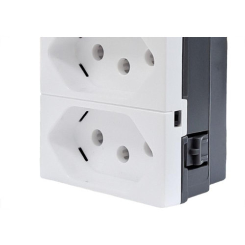 Modulo Pial Plus+ 3 Tomadas 10A. Branca - 615043Bc