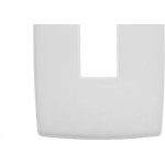 Placa Pial Plus+ Branca 4X2 - 1 Modulo Horizontal - 618501Bc