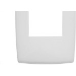 Placa Pial Plus+ Branca 4X2 - 2 Modulos - 618502Bc