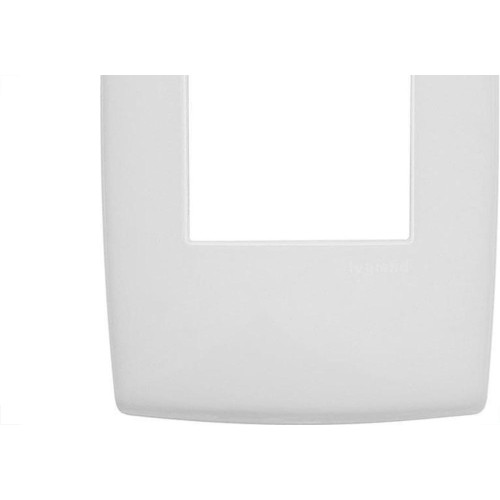 Placa Pial Plus+ Branca 4X2 - 2 Modulos - 618502Bc