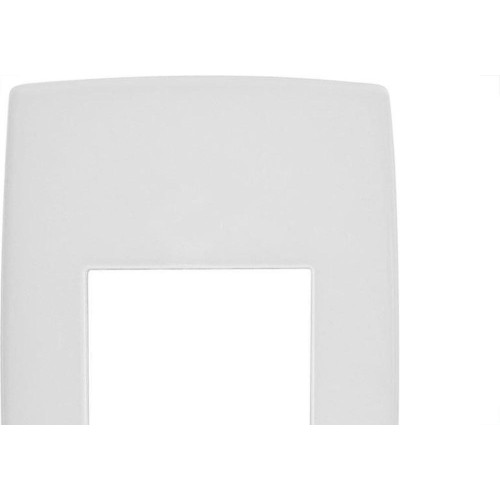 Placa Pial Plus+ Branca 4X2 - 2 Modulos - 618502Bc