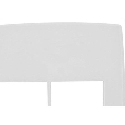 Placa Pial Plus+ Branca 4X4 - 1 Modulo Horizontal + 1 Modulo Horizontal - 618511