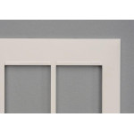 Placa Pial Plus+ Branca 4X4 - 3 Modulos + 3 Modulos Horizontais - 618516