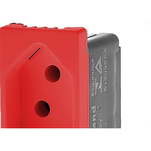 Modulo Pial Plus+ 1 Tomada 20A. Vermelha Borne Parafuso - 615079Vm