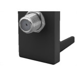 Modulo Pial Plus+ 1 Tomada Coaxial Preto - 615030Pt