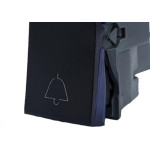 Modulo Pial Plus+ 1 Campainha Borne Automatico Preto 611012P