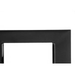Placa Pial Plus+ Preta 4X2 - 3 Modulos Horizontais - 618503Pt