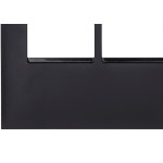 Placa Pial Plus+ Preta 4X4 - 1 Modulo + 1 Modulo Horizontal