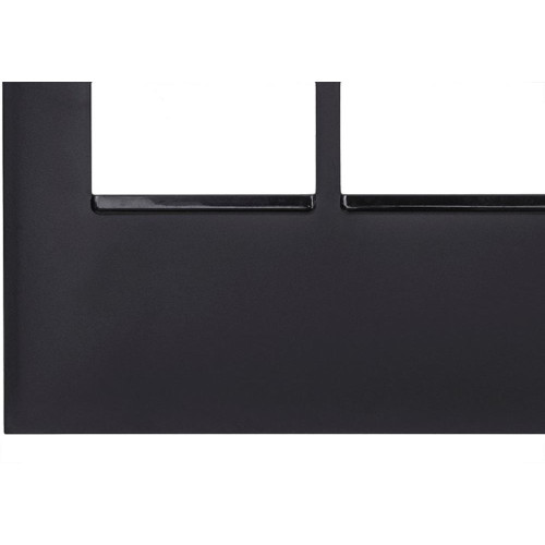 Placa Pial Plus+ Preta 4X4 - 1 Modulo + 1 Modulo Horizontal