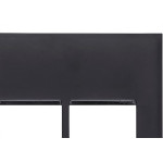 Placa Pial Plus+ Preta 4X4 - 1 Modulo + 1 Modulo Horizontal