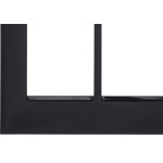 Placa Pial Plus+ Preta 4X4 - 3 Modulos + 3 Modulos Horizontais