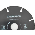 Disco Para Madeira Tungstenio Thompson 110Mm - 1748
