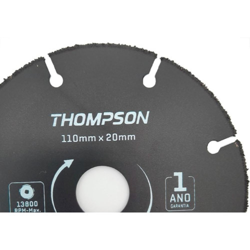 Disco Para Madeira Tungstenio Thompson 110Mm - 1748