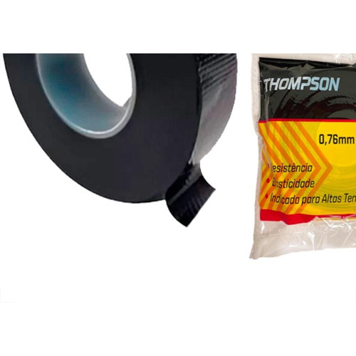 Fita Isolante Alta Tensao Thompson 2M - 1755 - Kit C/12 Pecas
