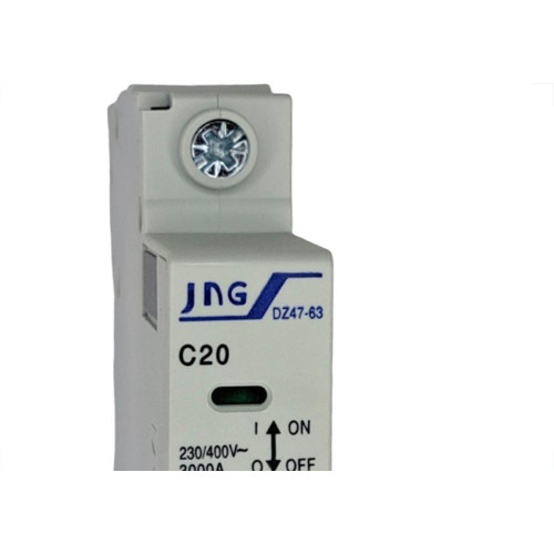 Disjuntor Jng ''Din'' Unipolar 12076 - 20A. C
