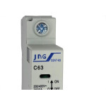 Disjuntor Jng ''Din'' Unipolar 12081 - 63A. C