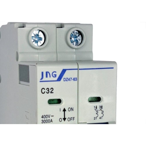 Disjuntor Jng ''Din'' Bipolar 12091 - 32A. C