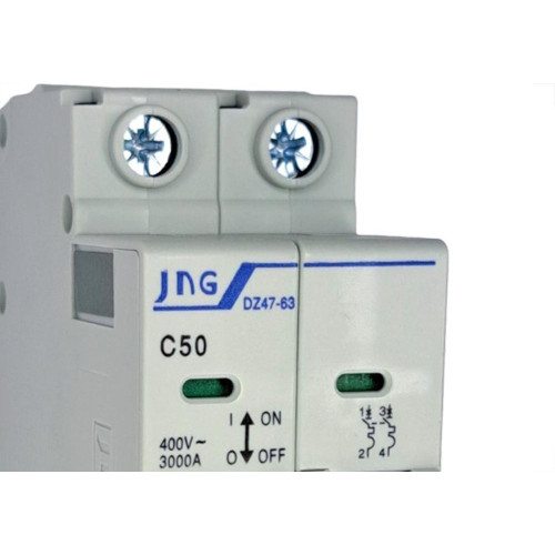 Disjuntor Jng ''Din'' Bipolar 12093 - 50A. C