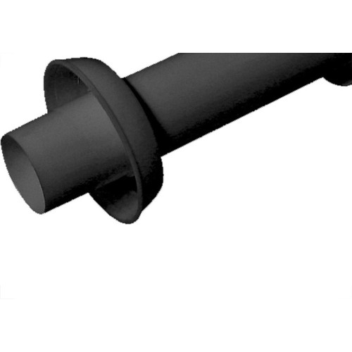 Tubo Ligacao Astra Preto 25Cm C/ Spud Cla3