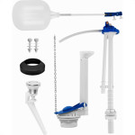 Mecanismo Para Caixa Acoplada Astra Convencional Kit Completo Acionamento Simples Botao Branco - Mu/Sp*Branco