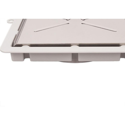 Ralo Invisivel Quadrado Estrela Premium 15Cm X 15Cm