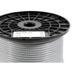 Cabo Aco Galvanizado Sao Raphael 2,4Mm 3/32''(6X7) - 250M