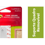 Suporte Para Quadros 3M Command 2,3Kg Branco Com 1 Peca