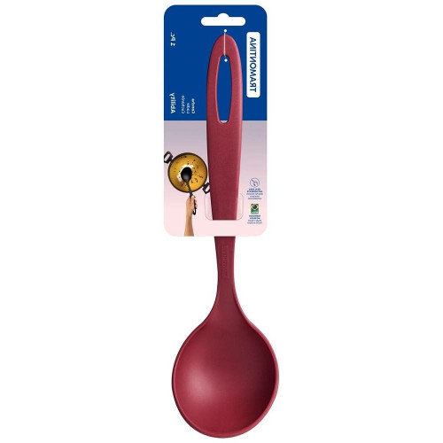 Concha Grande Tramontina Ability Nylon Vermelha