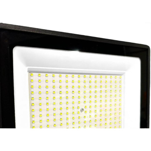 Refletor De Led Opalux 200W. 6500K. 16000Lm Ip66 Preto Bivolt