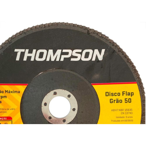 Disco Flap Thompson 7'' - Grao 50