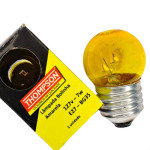 Lampada Bolinha Thompson 7Wx127V Amarela - Kit C/10 Pecas