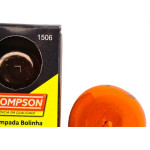 Lampada Bolinha Thompson 7Wx127V Laranja - Kit C/10 Pecas