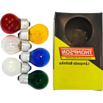 Lampada Bolinha Thompson 7Wx127V Sortida - Kit C/10 Pecas