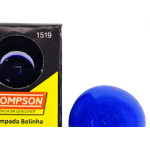 Lampada Bolinha Thompson 7Wx220V Azul - Kit C/10 Pecas